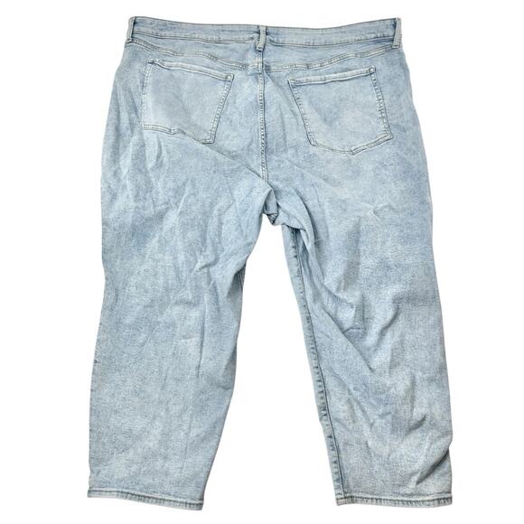 Old Navy OG Straight High Rise Jeans light wash women’s plus size 30 - Picture 4 of 12